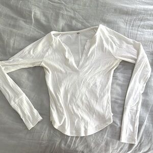 white free people top